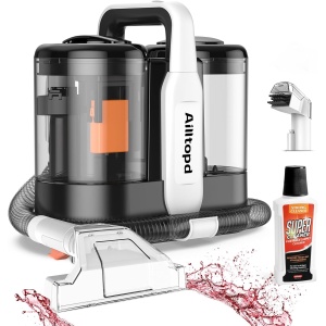 Ailltopd Upholstery Spot Cleaner with Powerful Suction